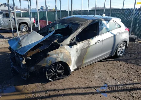 2013 Hyundai Elantra Gt from USA, damaged, VIN KMHD35LE4DU135019